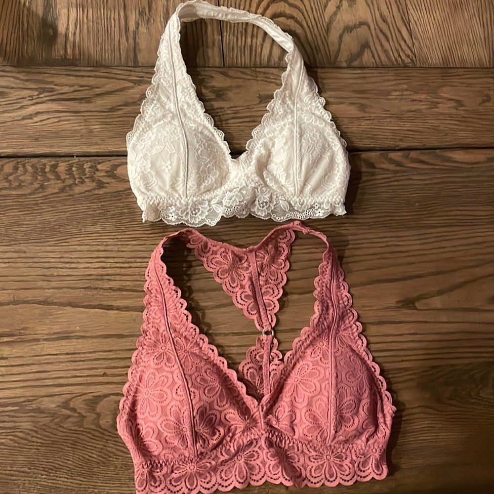 2 Gilly Hicks (Hollister) bralettes